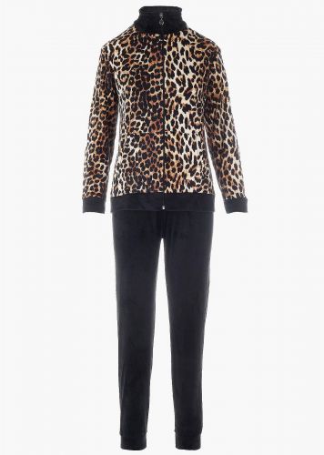 Γυναικεία πιτζάμα veloute animal print