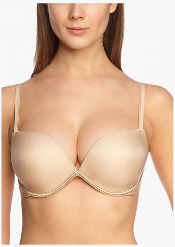 Γυναικείο σουτιέν Wonderbra Full Effect strapless push up με μπανέλα