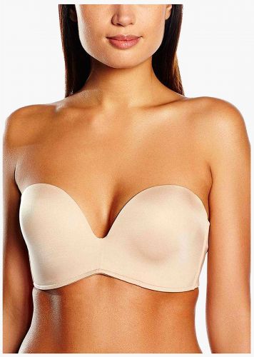 Γυναικείο σουτιέν Wonderbra Ultimate strapless push up με μπανέλα